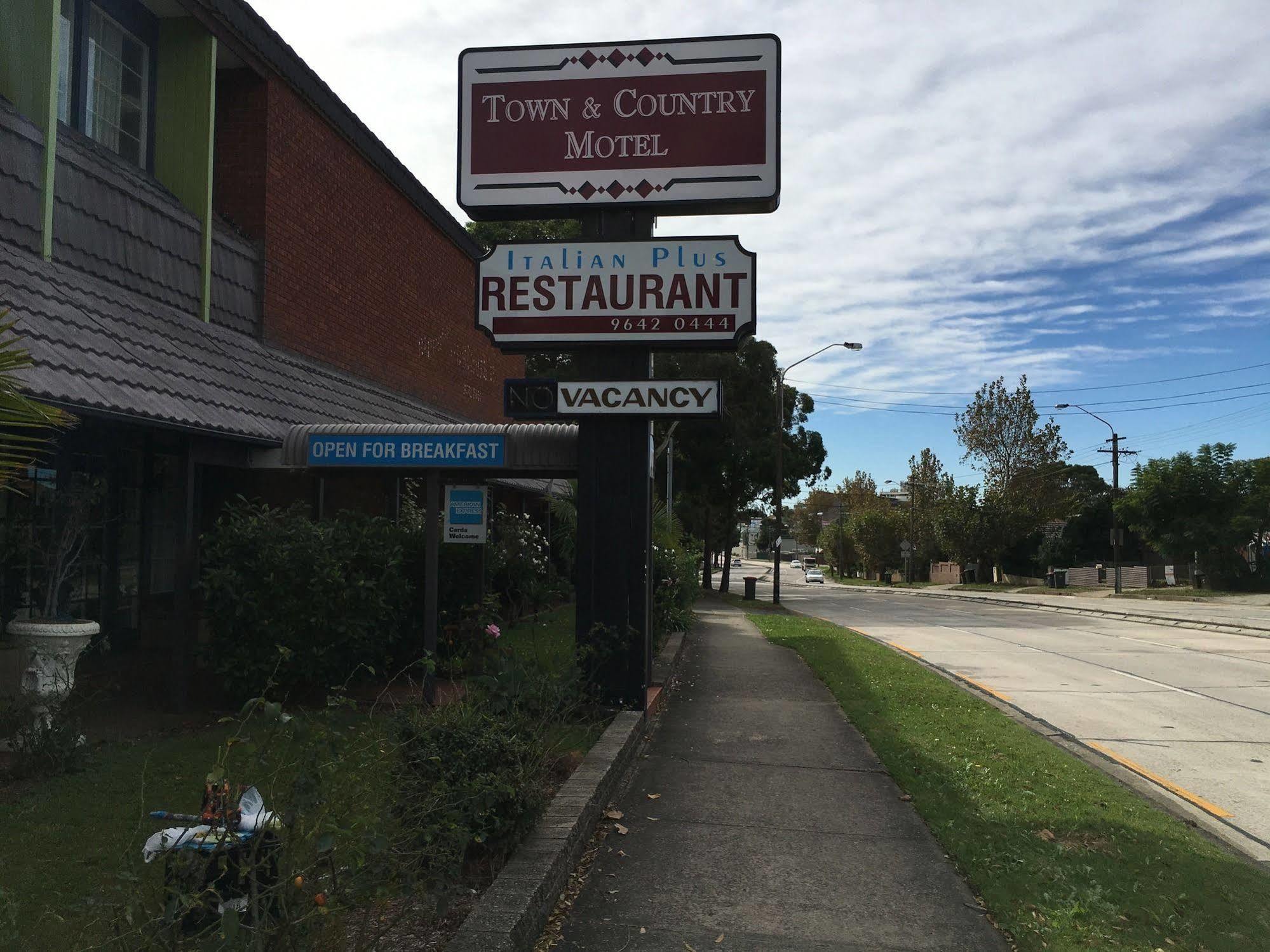 Town And Country Motel Sydney Exteriör bild